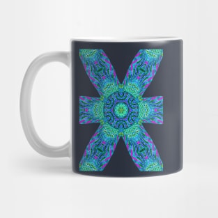 six spoke mandala Mug